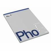 Telefonblok, Bantex, Kvadreret, A4, hvid 210x297mm, 60g/m2, forhullede