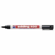 Marker, Edding, 400, 1,0MM, Spids, sort permanent