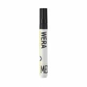 Whiteboardmarker, BNT Wera, 1-4MM Skr&aring; spids, sort, 483110
