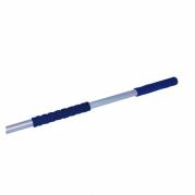 Doseringsudstyr, From 1 til 1,8mtr Telescopic handle soft grip, bl&aring;t st&aring;l x1800mm
