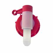 Doseringsudstyr, Tap 61mm with venting R&oslash;d