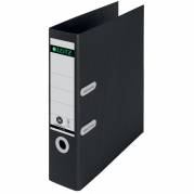 Brevordner, Leitz Recycle sort, 75mm, 210x297mm, antal ringe: 2 Paper/plastic/metal, FSC Mix 70%
