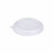 L&aring;g t/salatbowl, Rund, &Oslash; 150, h&oslash;jde 10 A-PET, transparent, 20 oz pakke a 50 stk F&oslash;devaregodkendt