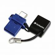 USB, Verbatim, Dual drive 3.0 USB-C 32GB black