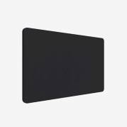 Bordsk&aelig;rm, Lintex Edge, sort, 700x1200