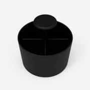 Penneholder, Lintex Bowl, sort, 150x150 x150mm Night