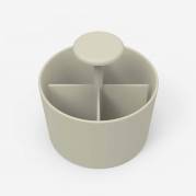 Penneholder, Lintex Bowl, gr&aring;, 150x150 x150mm Fog