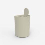 Penneholder, Lintex Cup, gr&aring; Fog, Lubrication plate