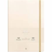 Notesbog, Mayland, B5, beige, 176x250mm