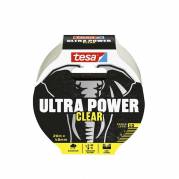 Repair Tape, TESA 56497, 48 mm x 20.00 m samlet tykkelse 420 &micro;m kernediameter: 76 mm, Rulle, polyethylen Syntetisk gummi, transparent kasse a 6 ruller, palle a 1500 ruller Ultra Power