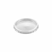 L&aring;g t/plastbakke, F&aelig;rch, Rund, &Oslash; 73 h&oslash;jde 7 PET, transparent, karton a 1000 stk F&oslash;devaregodkendt