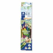 Farveblyant, Staedtler Noris, Spids assorteret, 187 C6, s&aelig;t af 6 stk