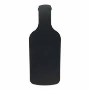 Kridttavle, Securit Silhouette, sort Flaske