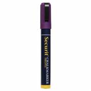 Chalkmarker, Securit, ORIGINAL, 2-6MM Skr&aring; spids, lilla, SMA510-VT