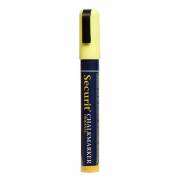 Chalkmarker, Securit, ORIGINAL, 2-6MM Skr&aring; spids, gul, SMA510-YE