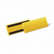 Magnetlomme, Durable 74x210, gul