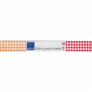Bagepapir Silikone, ark, 41 g/m2, 380 x 420 mm, Pergamentpapir, naturlig 18 sheets, pakke a 18 ark, Nordisk svane F&oslash;devaregodkendt