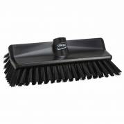 Gulvskrubbe, Vikan, High-Low-Medium sort 150mmx265mm