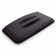 L&aring;g, Durable Durabin, Til 60 liter, sort