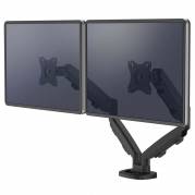 Monitorarm, Fellowes, sort