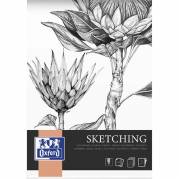Skitsebog, Oxford, Kunstskitseblok, A4 assorteret, 210x297mm, 120g/m2