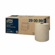 Papirh&aring;ndkl&aelig;der rulle, Tork, H1, Natur 2 lag, 100 \% cellulose/CTMP, natur 210mm x 150.00m, kasse a 6 ruller FSC Mix Credit