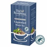 Te, Symphony, Lakrids sort tea pakke a 20 stk