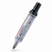 Whiteboardmarker, Pentel Easyflo, 6MM Rund spids, sort, 2456501
