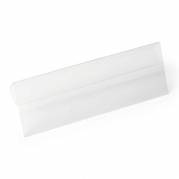 Lagerlomme, Durable Hard Cover 1/2 A5 tv&aelig;rformat transparent