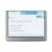 Skilt, Durable Click Sign A6 149x105,5mm, grafit