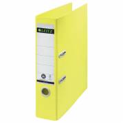 Brevordner, Leitz Recycle gul, 210x297mm, antal ringe: 2