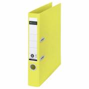 Brevordner, Leitz Recycle gul, 210x297mm, antal ringe: 2