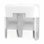 Toiletpapirdispenser ruller, Tork, T7 Optiserve 4 rolls, hvid 319mmx323mm x 174mm