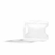 Kortholder, Durable, Rexycle 54x85mm 2 kort, transparent pakke a 10 stk