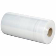 Maskinstr&aelig;kfilm, AXIO, Superkraft, cast 340\% str&aelig;k, 8 &micro;m, 500 mm x 4500.00 m kernediameter: 76 mm, Kernel&aelig;ngde:515 mm LLD-PE, Indvendig ekstra kl&aelig;b transparent, rullev&aelig;gt: 17.50 kg l&oslash;st p&aring; palle, palle a 30 ruller