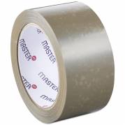 Pakketape, Master'in Performance, 48 mm x 66.00 m, 33 &micro;m, kernediameter: 76 mm h&aring;ndrulle, PVC, Solvent, no noise, brun Uden tryk, pakke a 6 ruller krympepakket kasse a 36 ruller, palle a 2376 ruller