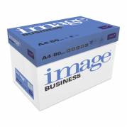 Image, Business, hvid, 4 huller dansk Kopipapir, tr&aelig;fri ECF, 80g/m2, 210mm x 297mm, A4, Smal bane, pakke a 500 ark 70 \% PEFC Certified