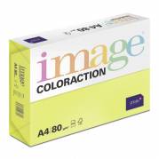 Image, Coloraction, Ibiza/n&eacute;on yellow Kopipapir, tr&aelig;fri ECF, 80g/m2, 210mm x 297mm, A4, Smal bane, pakke a 500 ark FSC Mix Credit EU-milj&oslash;m&aelig;rke