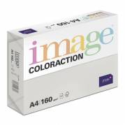 Image, Coloraction, Iceland/mid grey Kopipapir, tr&aelig;fri ECF, 160g/m2, 210mm x 297mm, A4, Smal bane, pakke a 250 ark FSC Mix Credit