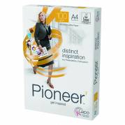 Pioneer, office paper, white, Kopipapir tr&aelig;fri ECF, 100g/m2, 210mm x 297mm, A4 Smal bane, pakke a 250 ark, FSC Mix 70%