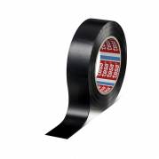 Beskyttelsesb&aring;nd, TESA 53988, 15 mm x 10.00 m, samlet tykkelse 150 &micro;m kernediameter: 76 mm, Rulle, Bl&oslash;d PVC Naturgummi, sort, pakke a 10 ruller palle a 16000 ruller
