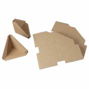 Kant og Hj&oslash;rnebeskyttelse, 3D-hj&oslash;rne 3.000 mm, 100 x 100 mm, l&aelig;ngde: 100 mm tr&aelig;fibre, brun, karton a 800 stk palle a 6 kartoner