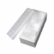 EPS skum, 365 x 130 x 120 mm PS, hvid, pakke a 28 enheder palle a 4 pakker, pakke med 112 stk