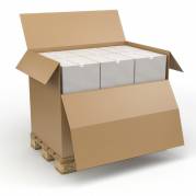 Container, Master'in Performance indre dim: 780 x 580 x 725 mm, 2-lags EB-flute, 5.000 mm, FEFCO 0201, brun halvpalle kasse, bundt a 20 stk palle a 130 stk, FSC Mix 70\%