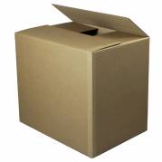 Container, Master'in Performance udvendig dim: 1180 x 780 x 725 mm indre dim: 1180 x 780 x 725 mm, 2-lags BC-flute, 7.000 mm, FEFCO 0201, brun Lille master-logo, helpalle kasse palle a 85 stk, palle a 85 stk FSC Mix 70\%