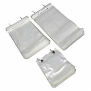 Plastikpose, 35 &micro;m 240 x 500 mm, LD-PE, klar karton a 1000 stk, F&oslash;devaregodkendt
