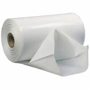 R&oslash;rfolie, 100 &micro;m, Rulle, 500 mm x 300.00 m, kernediameter: 76 mm, LD-PE hvid, F&oslash;devaregodkendt