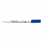 Whiteboardmarker, Staedtler Lumograph 301-3, 1-3MM, Spids, bl&aring;, non-permanent