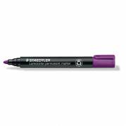 Marker, Staedtler Lumocolor, 352-6, 2MM Rund spids, voilet, permanent