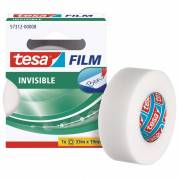Tape, TESA, 19mmx33.00m, transparent pakke a 10 stk